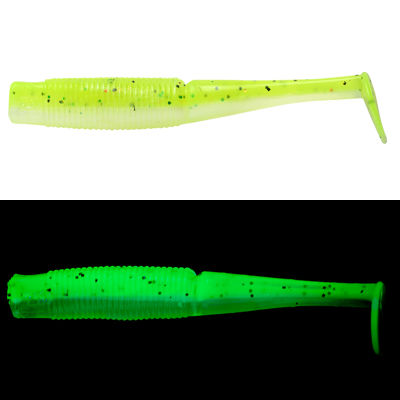 Силиконовая приманка Daiwa Bait Junkie 3.2" Minnow цв. YUZU UV