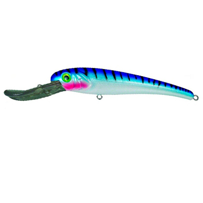 Воблер Manns Stretch 25+ Textured (57 гр.,20 см.,7,5 м) T25-28 Blue Mackerel