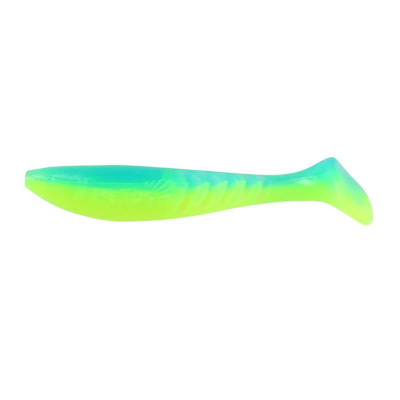 Силиконовая приманка Helios Slash 2,64"/6,7 см Blue Lime 10шт. (HS-19-040)