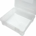 Коробка Plano 708001 Xl Stowaway>Clear W/Black Latches (43.8cm x 40.6cm x 13.3cm) (1561235)