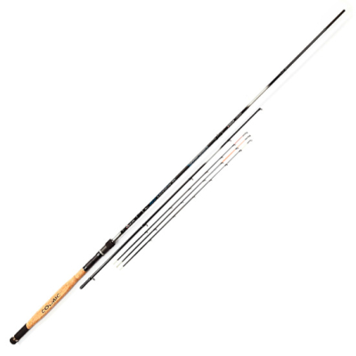 Удилище фидерное Colmic Scrape Next Adventure XTreme 3.90мт. (90гр)Carbon:Yellow (1.1/2oz)+Red (2oz)+White (3oz)