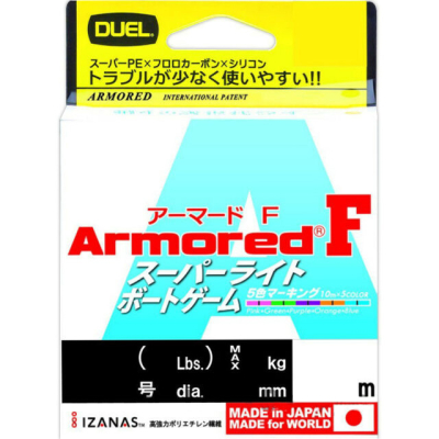 Шнур PE Duel Armored F Super Lite Boat Game Multicolor 200m H4160  0.2