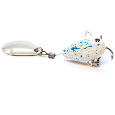 Тейл-спиннер UF-Studio Hurricane 18g цв. White