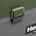 Ящик рыболовный зимний Helios (HS-IB-19-GH) серый/хаки