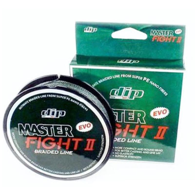 Шнур Alcedo Dip Master Fight II Braid Olive Green 100м 0,185мм