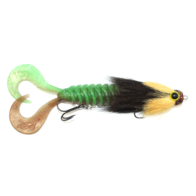 Приманка RSK Fishing MAUS L (диаметр головы 18,5 mm) 21см 65гр тело цвет 025 песочно-черная голова
