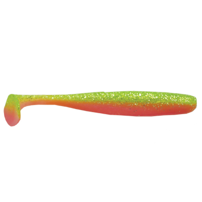 Виброхвост Mottomo Shiner 7,5см Chartreuse Red 6шт.