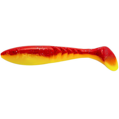 Силиконовая приманка Helios Slash 2,64"/6,7 см Red Lemon 10шт. (HS-19-050)