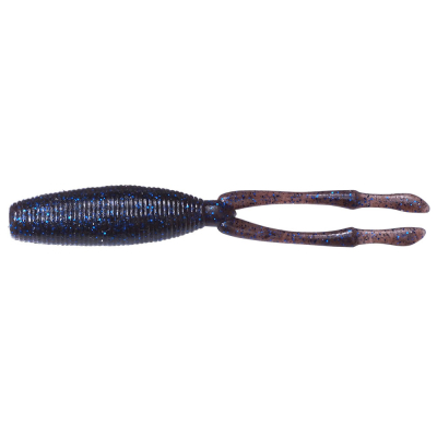 Силиконовая приманка Megabass Tk Twister цв. Cinnamon Blue Flake