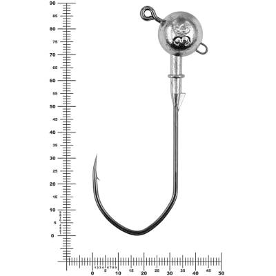 Призёр джиг-головка Stinger Eye Jig 36 гр, кр-к VD-074 №8/0, 3 шт/уп