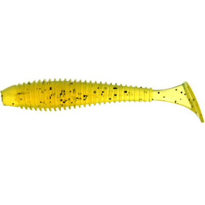 Силиконовая приманка Flagman Mystic Fish Fat 3,3" цвет #112 Chartreuse (5шт)