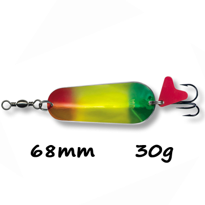 Блесна LAV-MD Spoon MD (68 mm 30 g) / Three Color / Art. 4115230