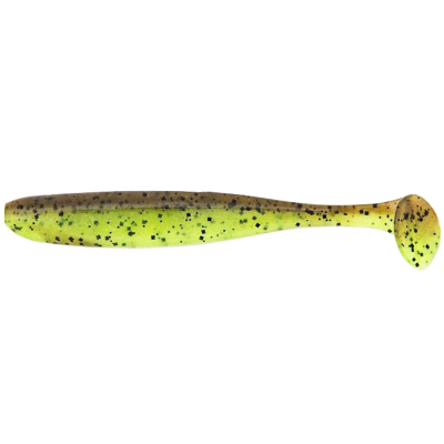 Силиконовая приманка Keitech Easy Shiner 3.5" #401 Green Pumkin/Chartreuse