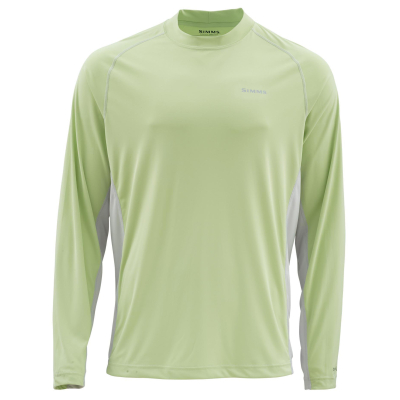 Термофутболка Simms Solarflex LS Crewneck - Solid, Light Green, S