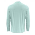 Термофутболка Simms SolarFlex LS Crewneck - Solid, Wintergreen, XL