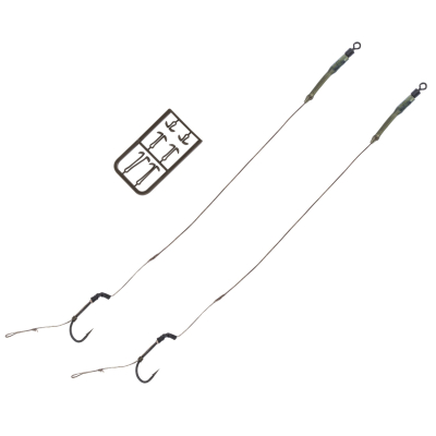 Волосяная оснастка Prologic Blow Back Combi Rig 15cm 25lb/XC2 № 4*, арт.50119