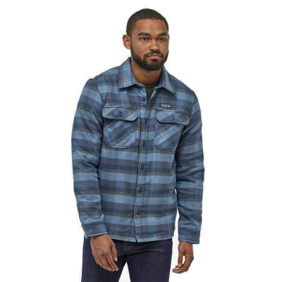 Утепленная рубашка Patagonia M's Insulated Fjord Flannel Jkt NVYB, S