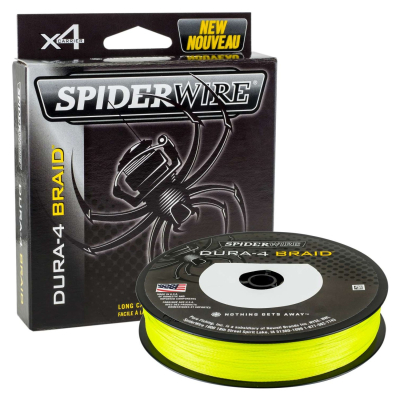 Леска плетеная Spiderwire Dura 4 Yellow 150m ESD4Y-DURA4 0.25mm/23.2kg-51Lb (1450409)