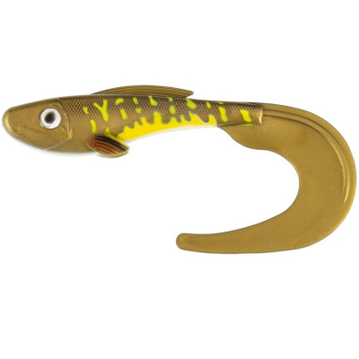 Силиконовая приманка Abu Garcia Beast Curl Tail 170mm цв. Pike