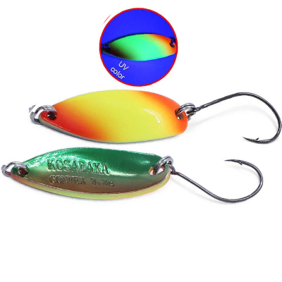 Блесна Kosadaka Trout Police Convex 3.3g 32mm цвет ML6