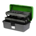 Ящик рыболова двухполочный Nisus Fishing 2-tray Box green (N-FB-2-G)