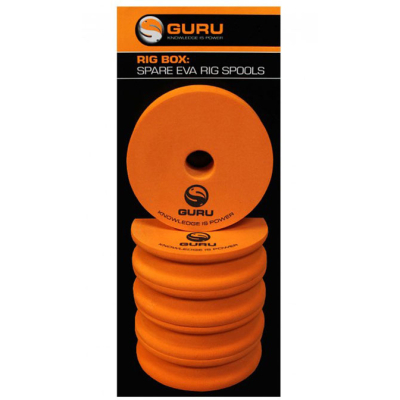 Шпули запасные для поводочницы Guru Spare Spools Rig Box 5шт GRBS