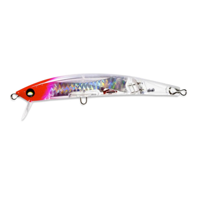 Воблер Yo-Zuri Crystal 3D Minnow Jointed 130F F1051-HRH