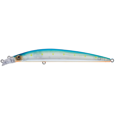 Воблер Strike Pro Top Water Minnow 110, 110 мм, 10,5 гр. цвет: S056C Blue Mat Transparent Milk (JL-166F#S056C) (9930379)