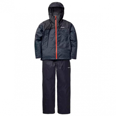 Костюм мужской Shimano RB-057X CHA M, цвет - черный, р. 48