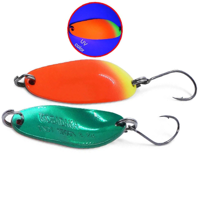Блесна Kosadaka Trout Police Indi Spoon 3.2g , 32mm, цвет MC11
