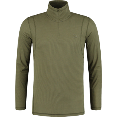Футболка с длинным рукавом Korda Kool Quick Dry Long Sleeve Zip Neck XL