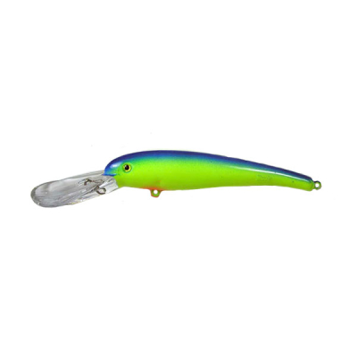 Воблер Mann's Smooth Body Stretch 30+ SDRB804 цв. Chartreuse/Blue