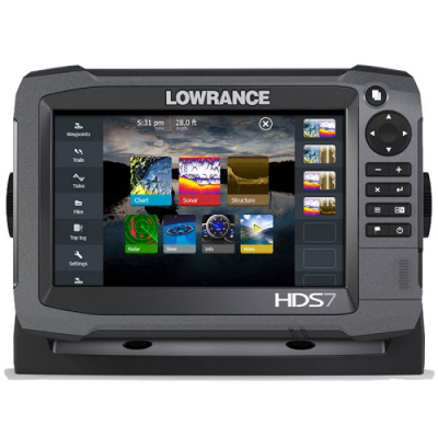 Эхолот-навигатор Lowrance HDS-7 Gen3 в комплекте с датчиком Structure Scan HD Skimmer XDCR (000-11799-002 - 7)