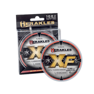 Леска флюорокарбон Colmic Кureha Herakles XF 70m 0,185mm - 3,30кг