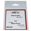 Поводок Smart Baits Стэлс 1х7, 6кг, 15 см, 10шт