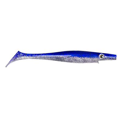 Приманка силиконовая Strike Pro XXL PIG SHAD Jr. 20см  50гр 2шт. SP-172C#135 (Blue Halo)