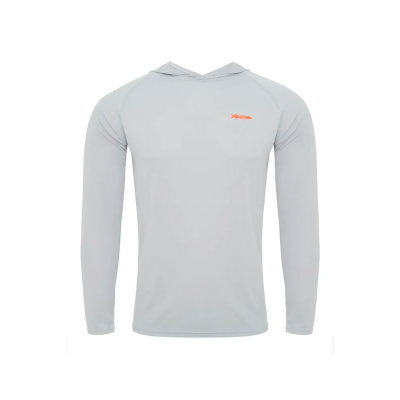 Футболка Pike Sunshield Hoodie Grey р. 3XL