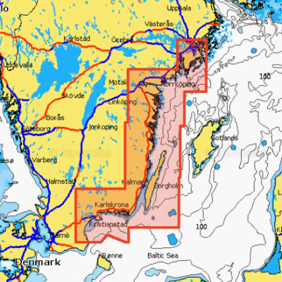 Карта Navionics Se Sweden 5G601S2