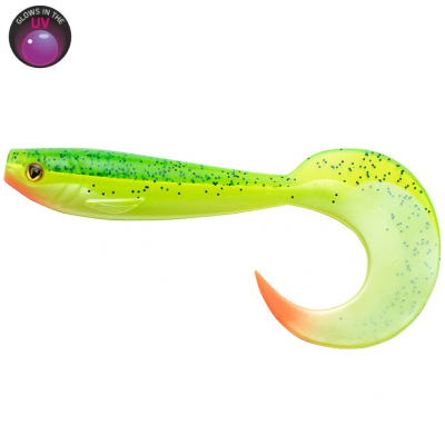 Силиконовая приманка Fox Rage UV Pro Grubs 23cm цв. Lemon Tiger (NPG016)