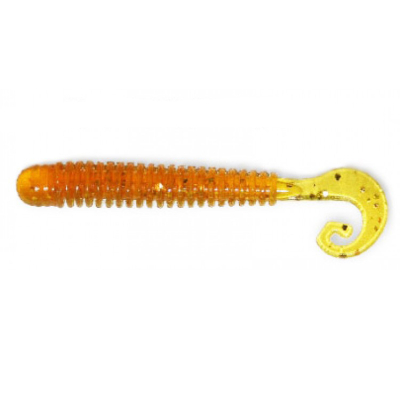 Силиконовая приманка Reins G Tail Saturn 2.5" цв. #430 Motor Oil Gold FLK