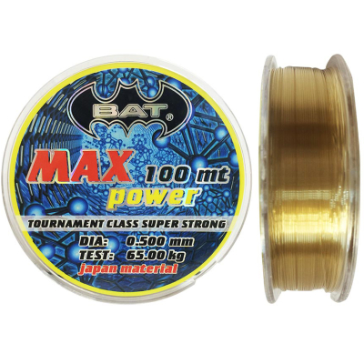 Леска BAT Max Power b 100 м 0,20мм.