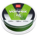 Леска плетеная Lucky John Vanrex х4 Light Green 120m 0.13mm