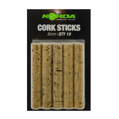 Трубочки пробковые Korda Spare Cork 8мм KCS8