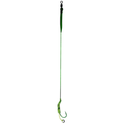 Поводок карповый Mikado Carp Fine Line P02 Lag Rig 23см, кр. №2, 25 lbs (уп.-2шт.) AMC-P02-2