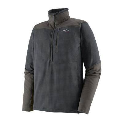Футболка Patagonia M's L/S R1 Fitz Roy 1/4 Zip SNBL, XL