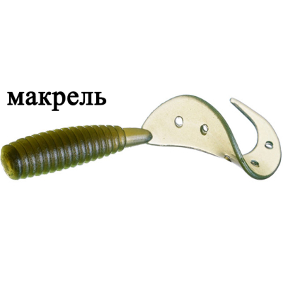 Мягкая приманка Flagman Cheesy 2" цв. pearly mint 12pc macrell