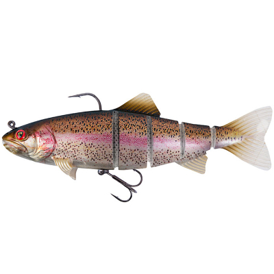 Мягкая приманка Fox Rage Realistic Replicant Trout Jointed 110g 7"/18cm цв. Supernatural Rainbow Trout (NRE030)