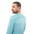 Термобельё лонгслив Следопыт Athletic Polartec® Power Grid™, двухслойное, цв. Frost Blue, р.54