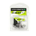 Джиг-головка Yoshi Onyx Jig Bros Каблучок, вес 8гр, 5шт. (крючок Gamakatsu)