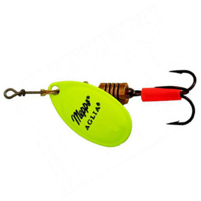 Блесна вращающаяся Mepps Aglia Fluo Chartr №3